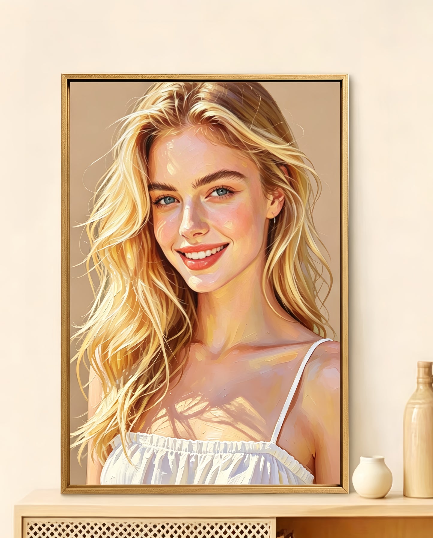 DIY Paint by Number Kit - Custom Personalized Photo Acrylic Painting Set for Home Decor & Handmade Gifts