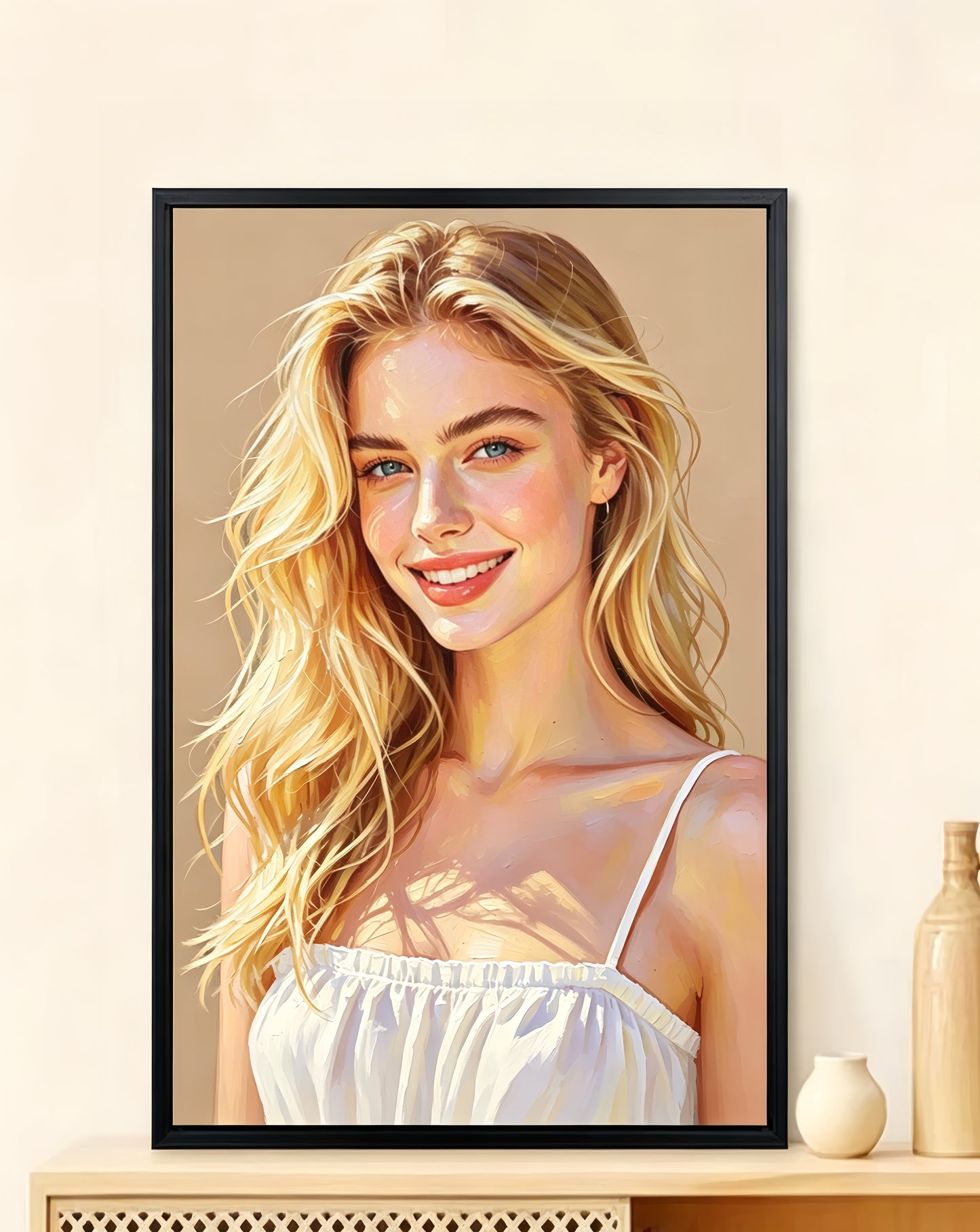 DIY Paint by Number Kit - Custom Personalized Photo Acrylic Painting Set for Home Decor & Handmade Gifts