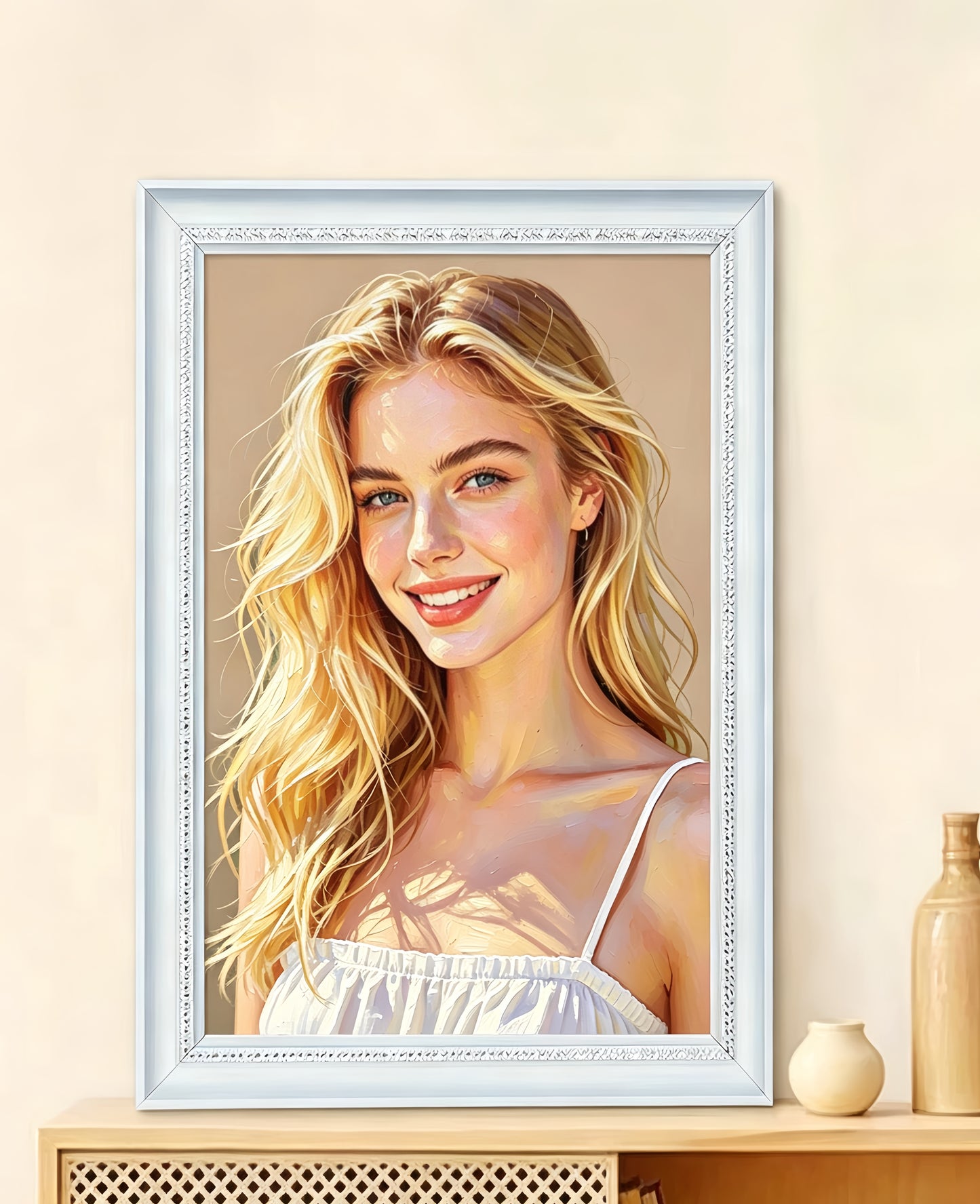 DIY Paint by Number Kit - Custom Personalized Photo Acrylic Painting Set for Home Decor & Handmade Gifts