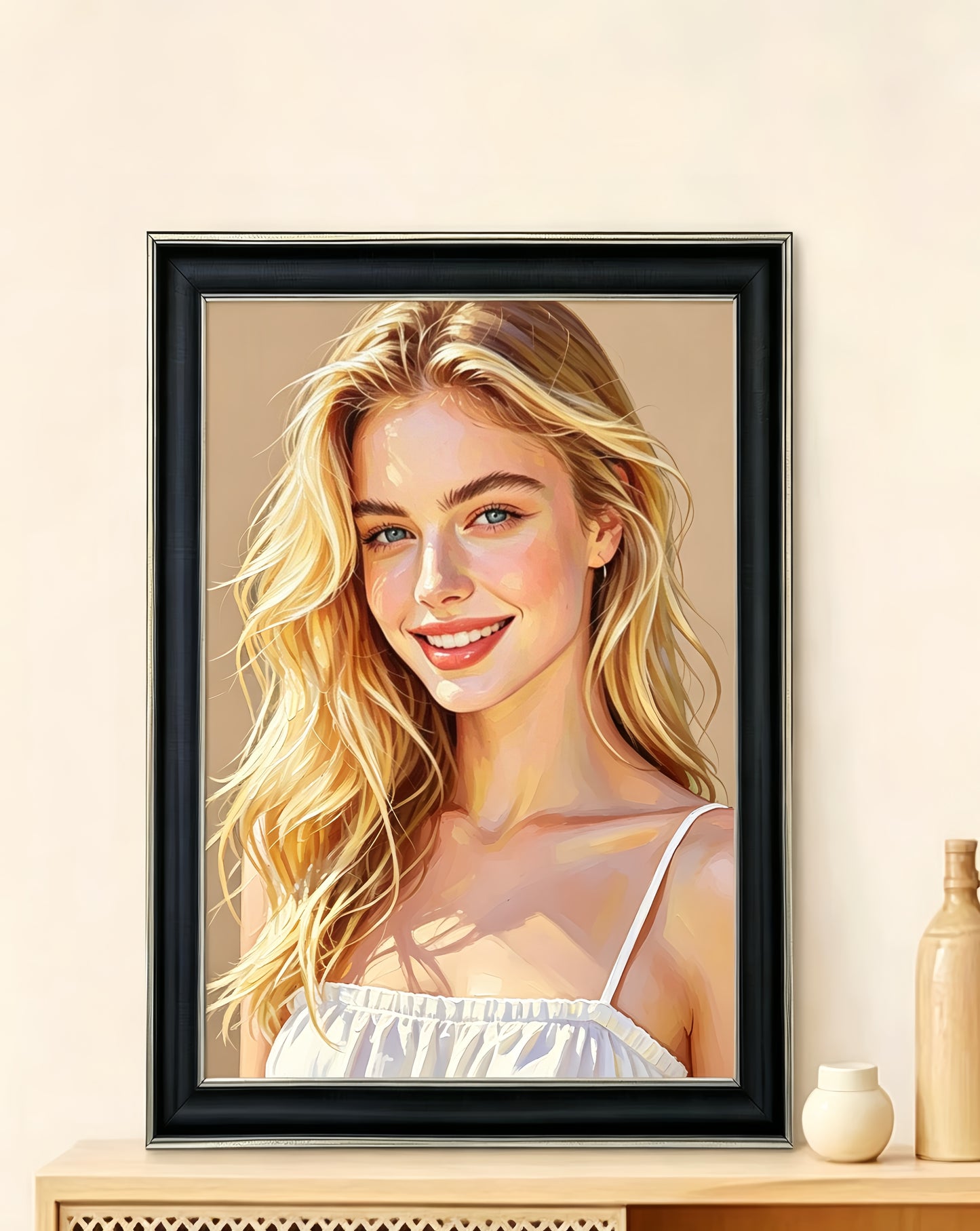 DIY Paint by Number Kit - Custom Personalized Photo Acrylic Painting Set for Home Decor & Handmade Gifts